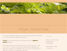 Tablet Screenshot of fylgja.de