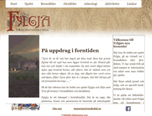 Tablet Screenshot of fylgja.se